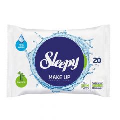 Sleepy MAKE UP sminklemosó törlőkendő 20db-os - Bambusz