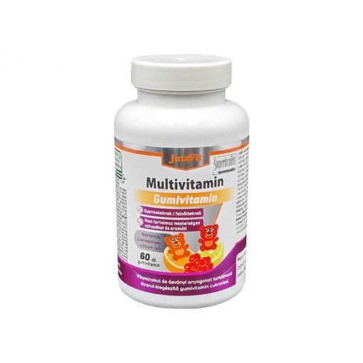 JutaVit Multivitamin gumivitamin 60db - Narancs-cseresznye-citrom