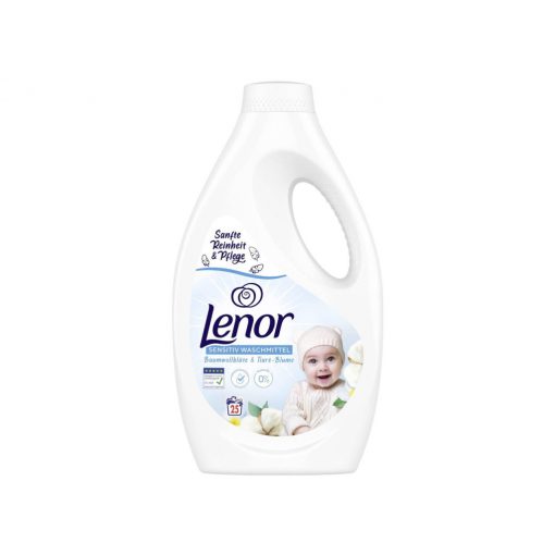 Lenor mosógél 1250ml 25 mosás - Sensitive - Pamut és Tiaré virág